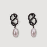 Ravel Pearl - pendientes oxidados