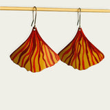 Pendientes Garden Ginco S Cobre Esmaltado
