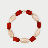 Collar Ovalis Rojo