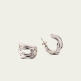 Edera - pendientes de plata de ley