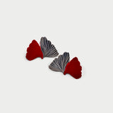 Clips Garden Ginco Rojo Negro