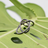 Ravel - Anillo de plata oxidada