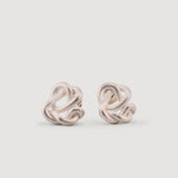 Ravel Mini - pendientes de plata oxidada