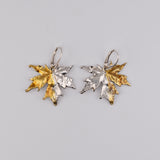 Pendientes Garden Maple Dorada