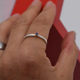 Anillo Minimal Zafiro