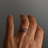 Anillo Minimal Rosa Pastel