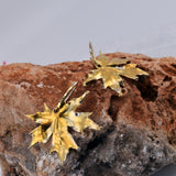 Pendientes Garden Maple Garden Dorada