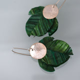 Pendientes Garden Silk Verde