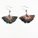 Pendientes Garden Biloba Oxidada