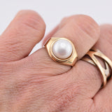 Signets - Anillo de oro con perla