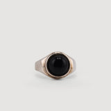 Signets - Anillo de plata con ónix