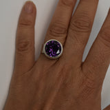 Anillo Faro Violeta Grande
