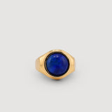 Signets - Anillo de oro con piedra lapislázuli
