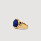 Signets - Anillo de oro con piedra lapislázuli