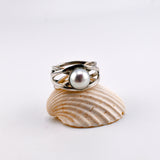 Copernicus Pearl - Anillo de plata de ley con perla