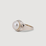 Signets - Anillo de plata de ley con perla natural cultivada