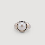 Signets - Anillo de plata de ley con perla natural cultivada
