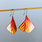 Pendientes Garden Ginco S Cobre Esmaltado