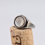 Signets - Anillo oxidado con piedra lunar