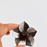 Flower Pearls – brooch with a white pearl
