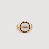 Signets - Anillo de oro con piedra lunar