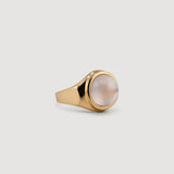 Signets - Anillo de oro con piedra lunar