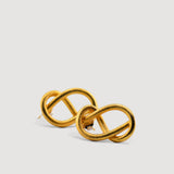 Ravel - pendientes chapados en oro