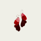 Garden - pendientes colgantes de cobre esmaltado
