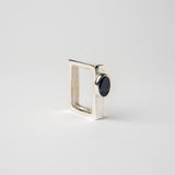Anillo Minimal Cuadrado Azul