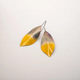 Pendientes Garden Hoja Amarilla
