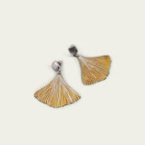 Pendientes Garden Stripes S Dorada
