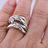 Edera – anillo de plata