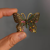 Broche Vintage Mariposa