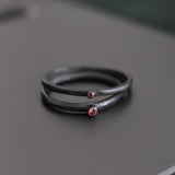 Anillo Minimal Amarillo