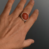 Anillo Mare More Luna Coral