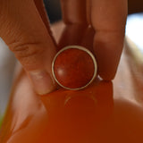 Anillo Mare More Luna Coral