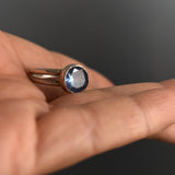 Anillo Minimal Alma Azul