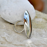 Mule – polished silver ring