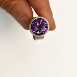 Anillo Faro Violeta Grande