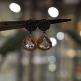 Pendientes Aqua Rosa