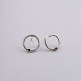 Pendientes Minimal Rosado