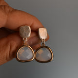 Pendientes Aqua Blanca