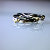 Anillo Minimal Amarillo