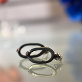 Pendientes Minimal  Negro