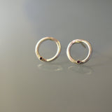 Pendientes Minimal Rosado