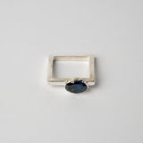 Anillo Cuadradito Azul