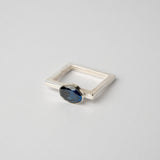Anillo Cuadradito Azul