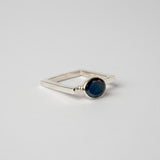 Anillo Cuadradito Azul