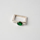 Anillo Cuadradito Verde