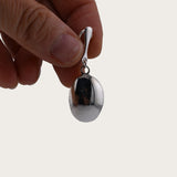 Clips Ovalis Blanco Pulido
